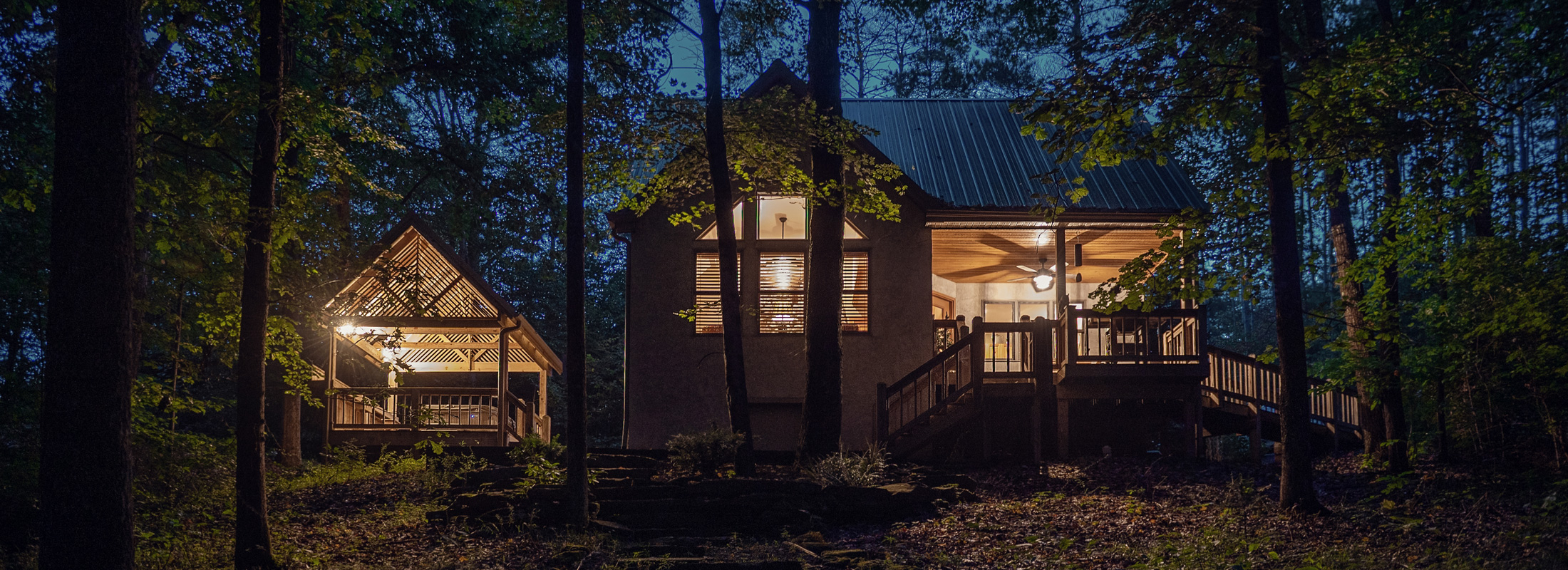 Luxury Romantic Cabins - Enjoy perfect alone time with that special someone.